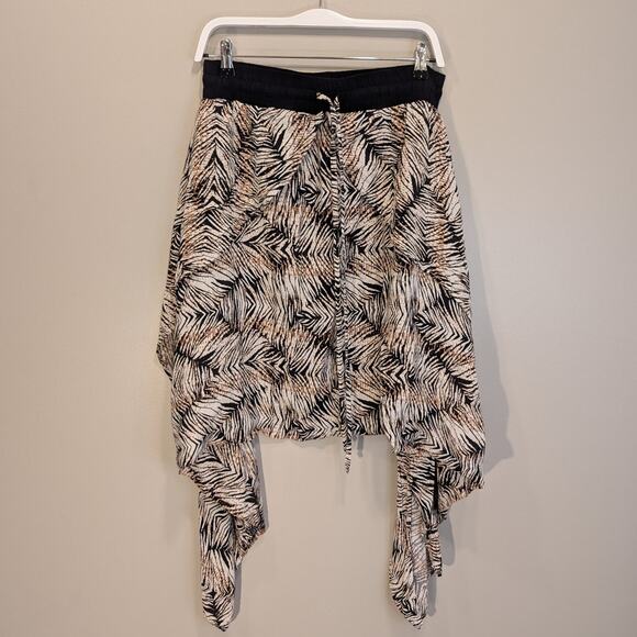 Buddah Pants Wrap Style Pull On Beach Lounge Pool Hippie Travel - Size S - Picture 1 of 5